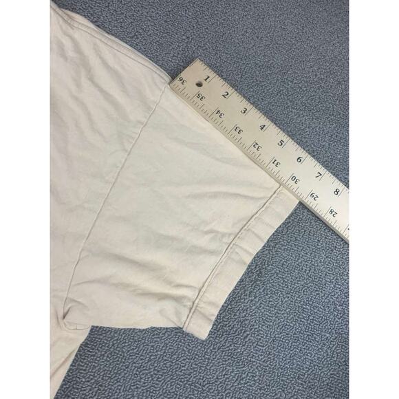 Vinatge Disney Tan Size Large World Tour Mickey Mouse Park Short Sleeve T Shirt - Picture 10 of 12